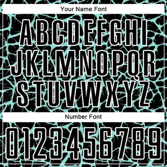 Custom Black Ice Blue-White Abstract Network Splash Sublimation Soccer Uniform Jersey