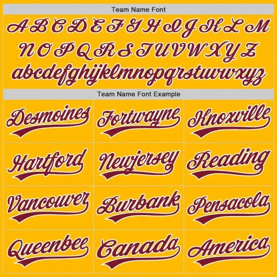 Custom Gold Crimson-White Two-Button Unisex Softball Jersey