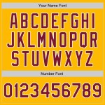 Custom Gold Crimson-White Two-Button Unisex Softball Jersey