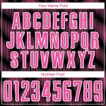 Custom Black Pink-White Line Sublimation Soccer Uniform Jersey