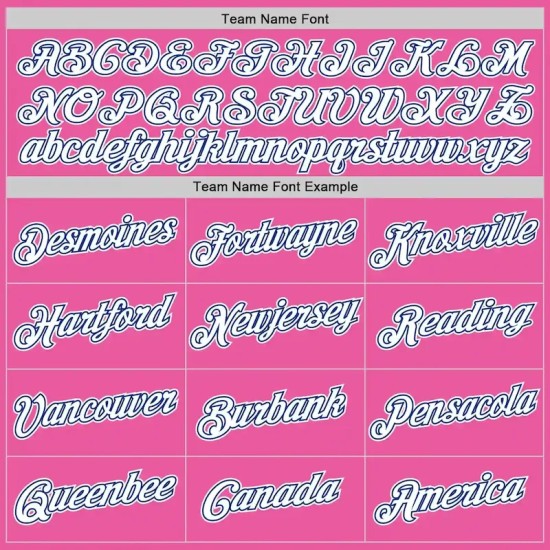 Custom Pink White-Royal Performance T-Shirt