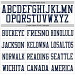 Custom White Navy-White Mesh Authentic Football Jersey Custom White Navy-White Mesh Authentic Football Jersey