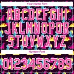 Custom Black Deep Pink-White 3D Pattern Design Dinosaur Performance T-Shirt Custom Black Deep Pink-White 3D Pattern Design Dinosaur Performance T-Shirt