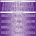 Custom Purple White Lines Sublimation Soccer Uniform Jersey